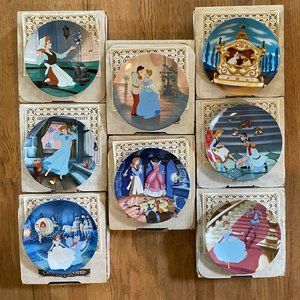 Cinderella limited edition decorative plates